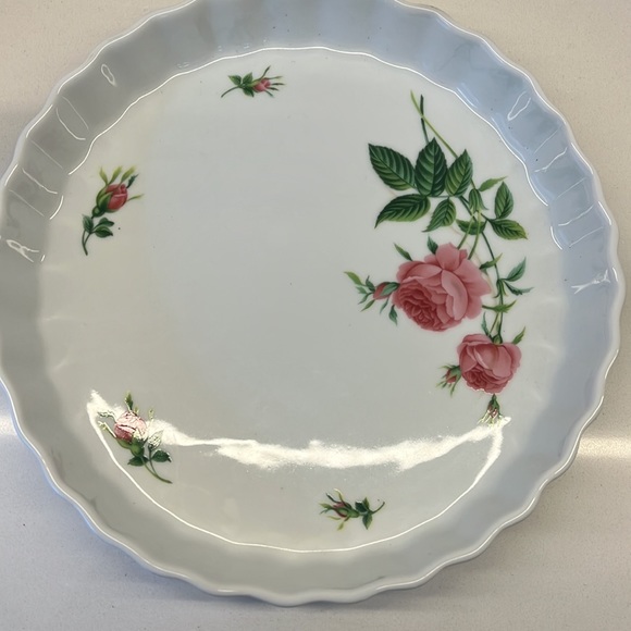 Christine Holm rose quiche or tart pan - Picture 4 of 6